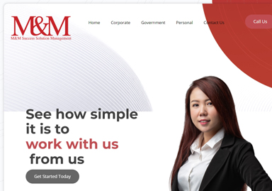 MMSolutions corporate loan solutions website preview